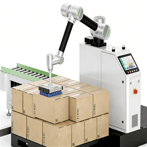 Lub Palletizing neeg hlau puas tuaj yeem txo cov neeg ua haujlwm kev siv zog?